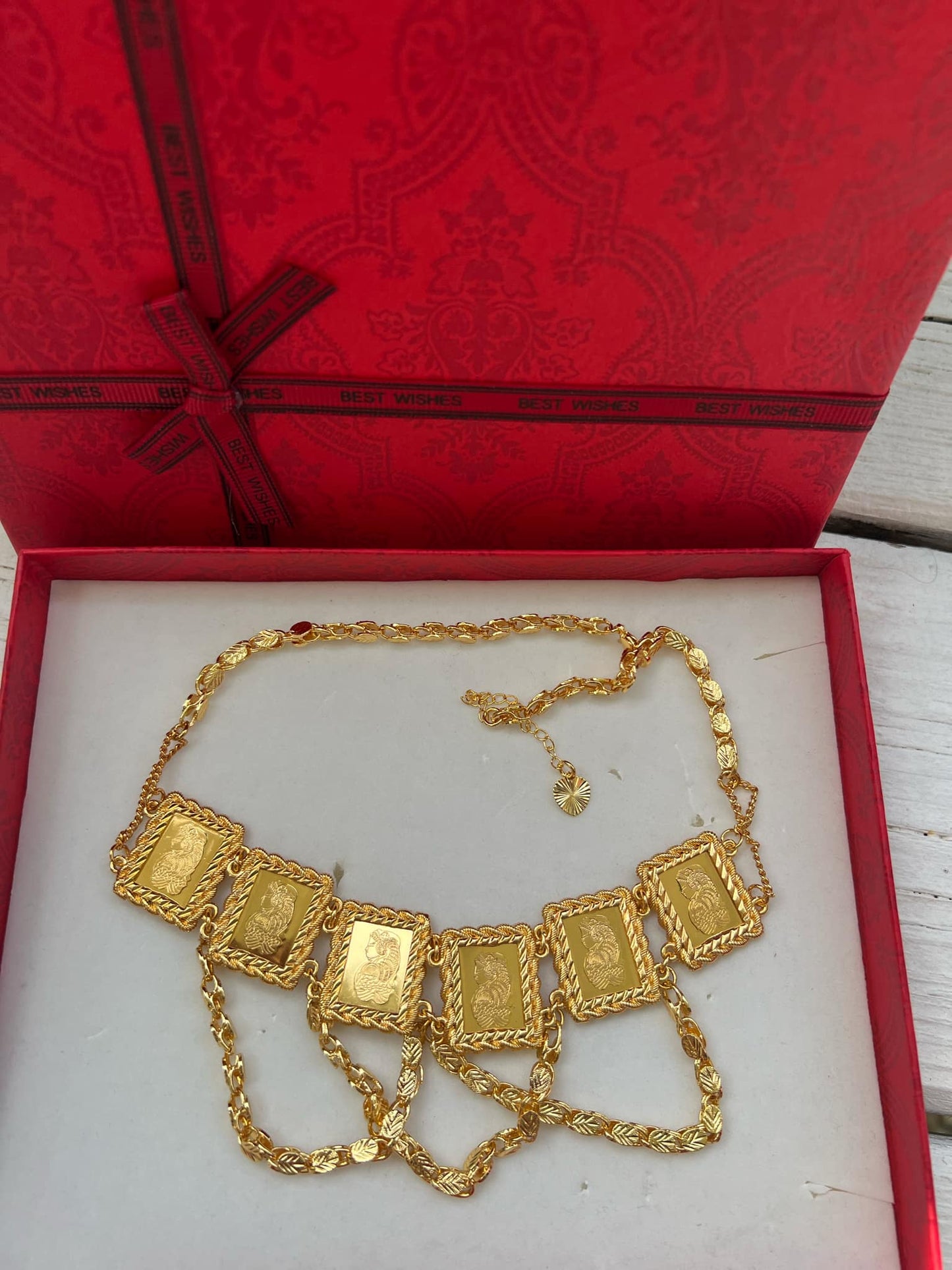 24K Gold-Plated Choker