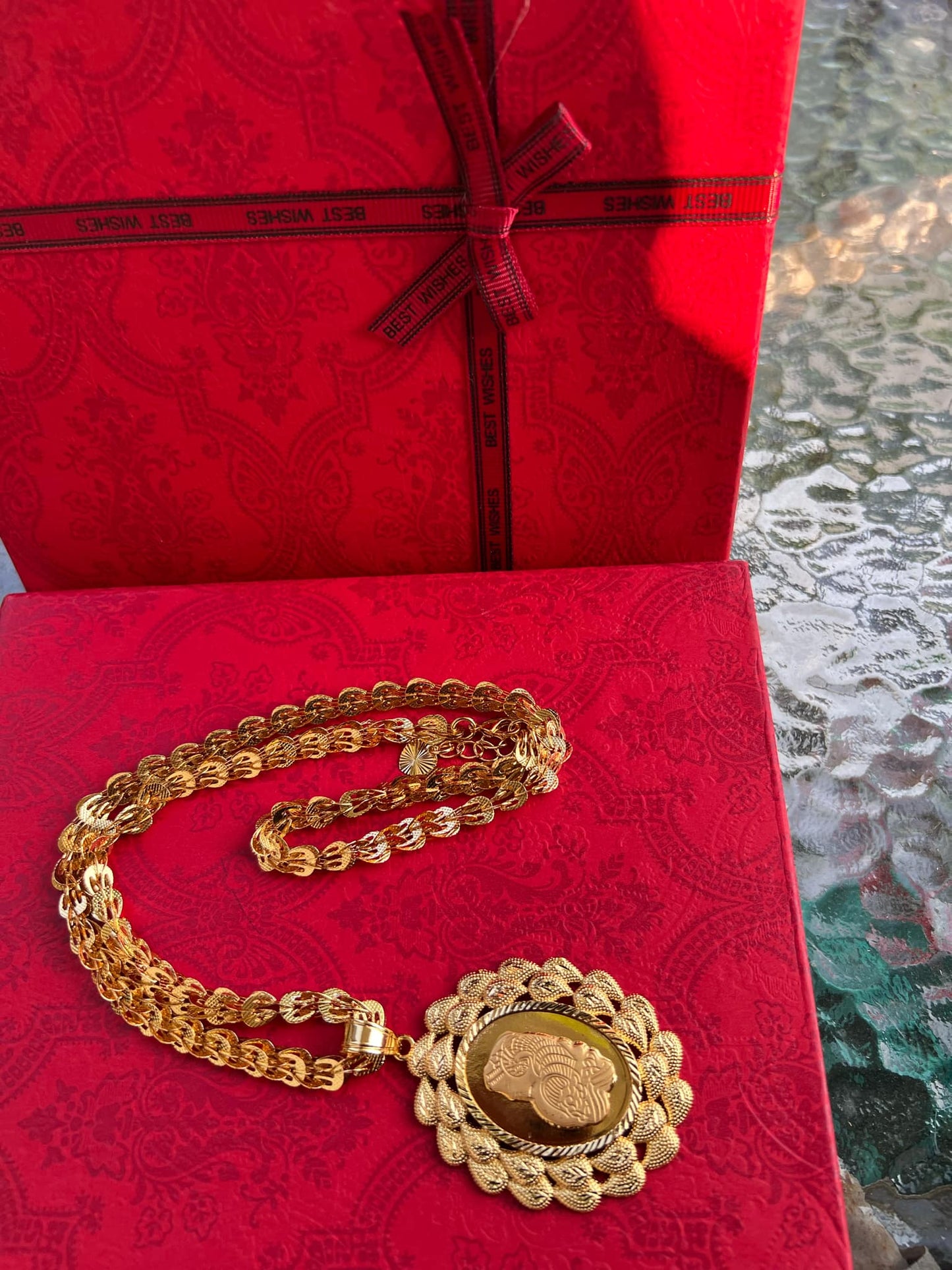 24K Gold Plated Long Necklace