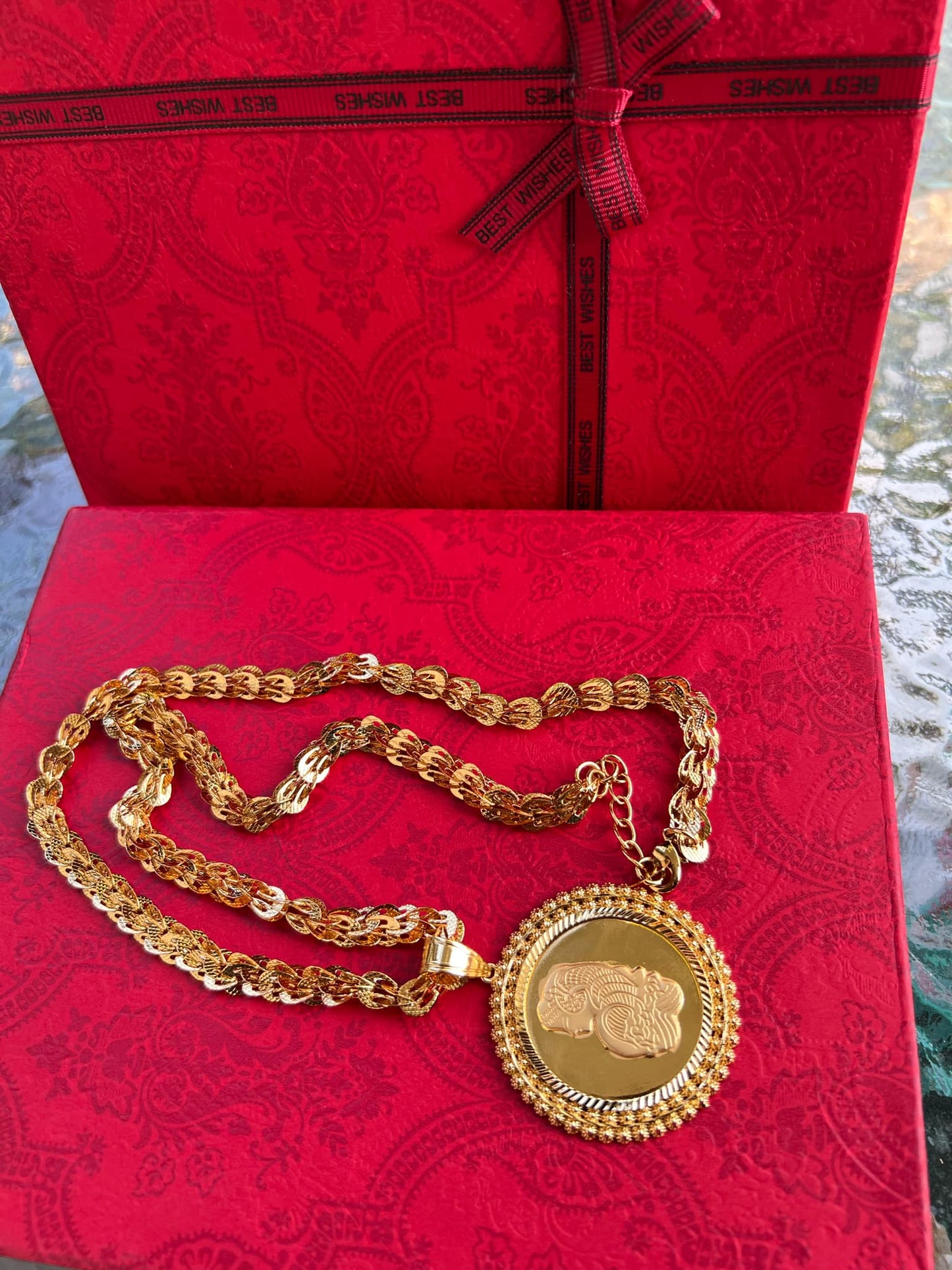 24K Gold Plated Long Necklace