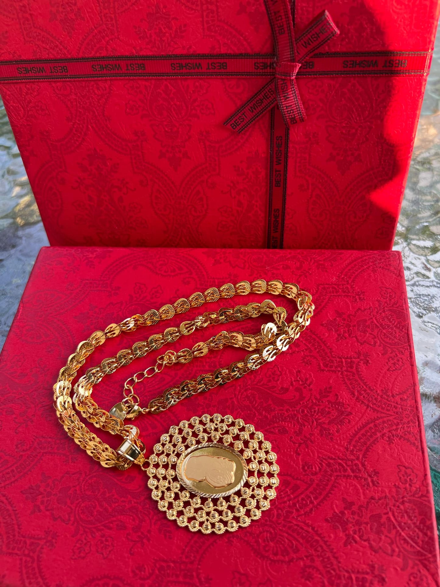 24K Gold Plated Long Necklace