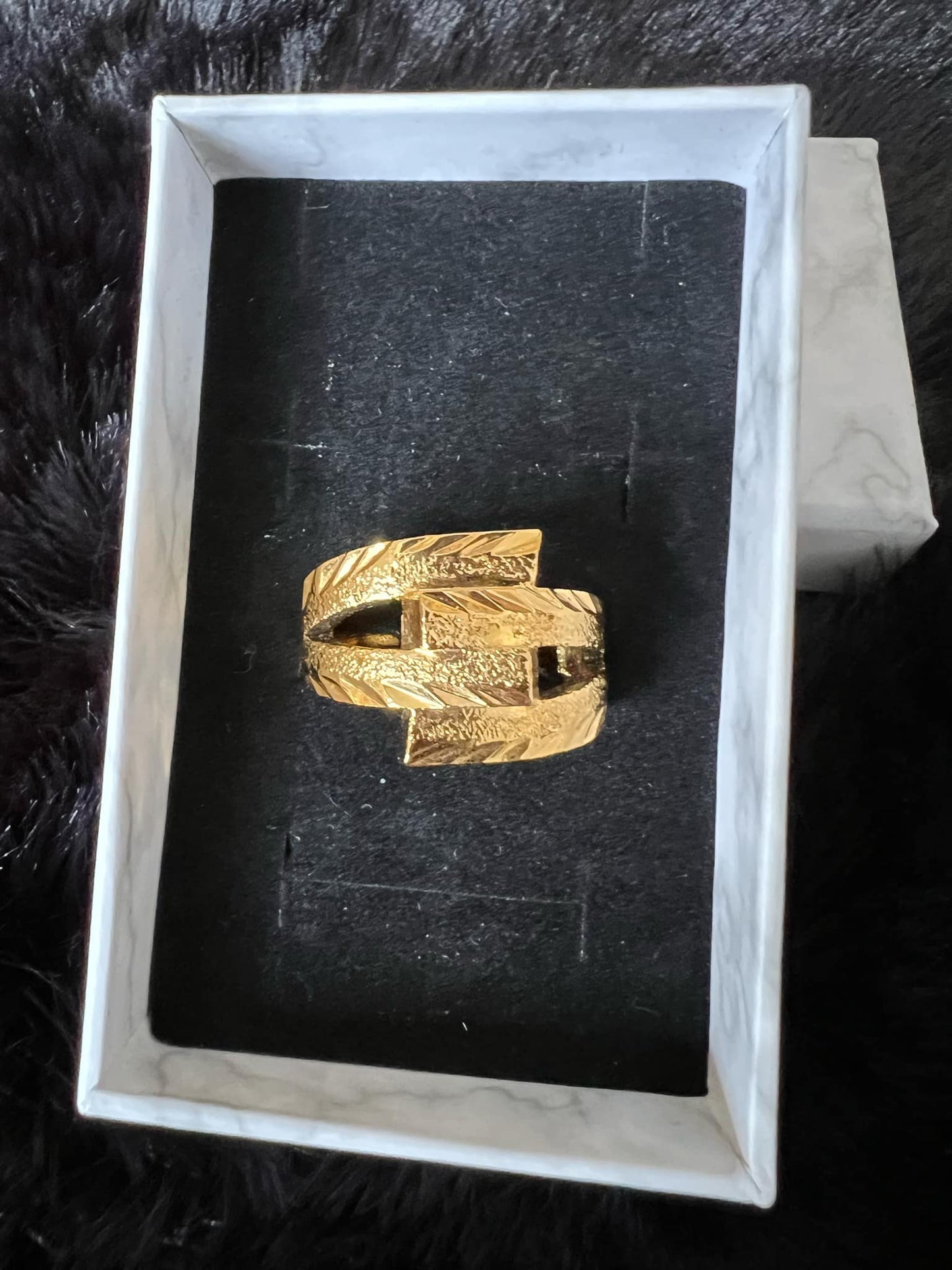 Gold-Plated Ring