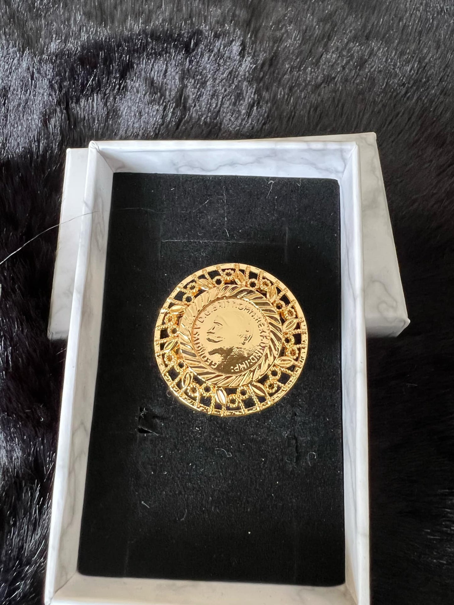 Gold-Plated Ring