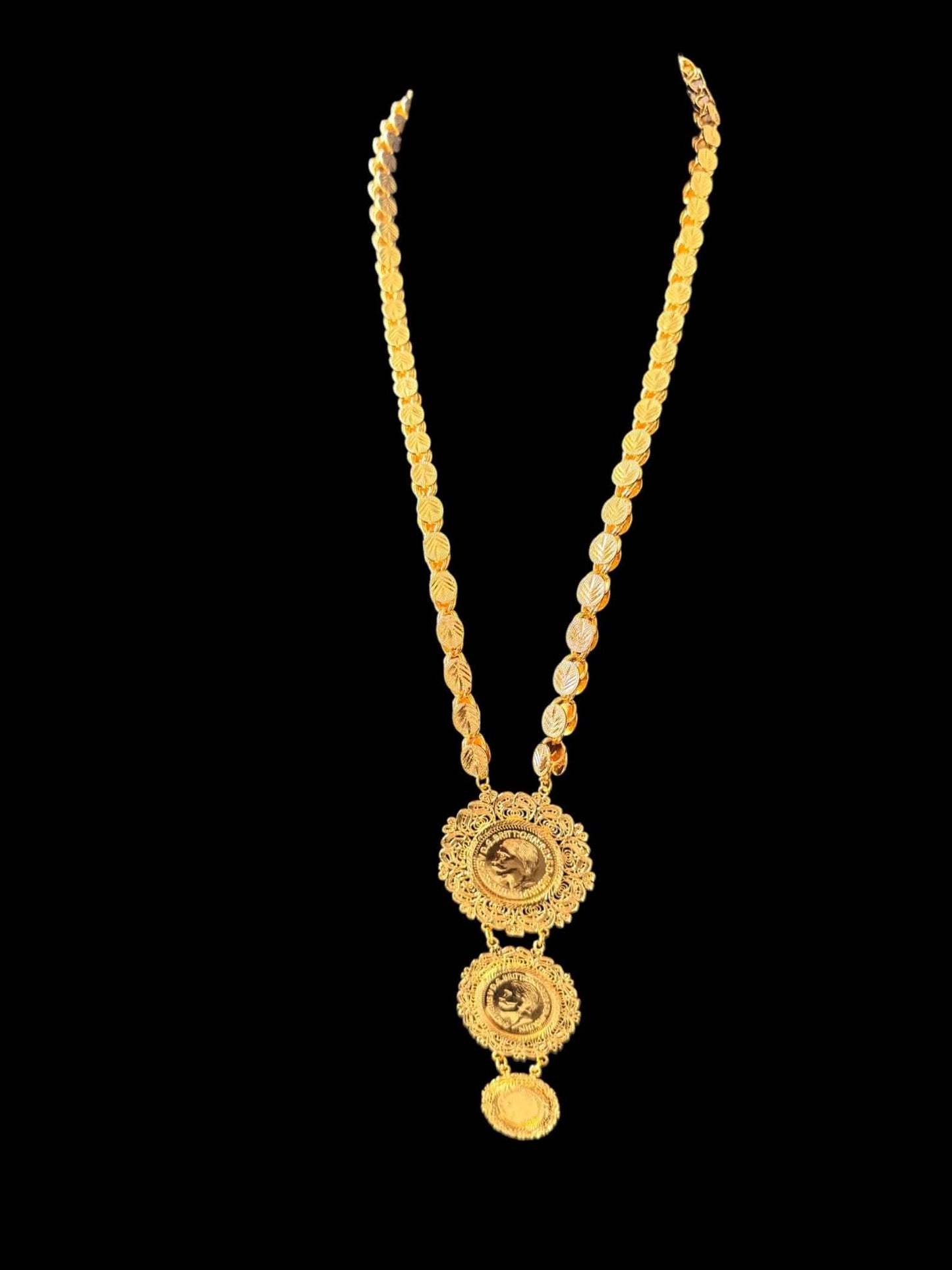 3 Coins Necklace