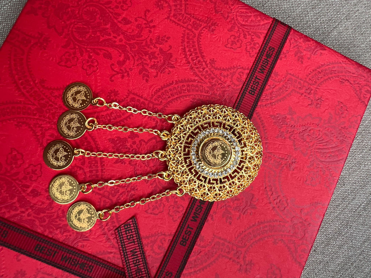 Elegant Framed Brooch