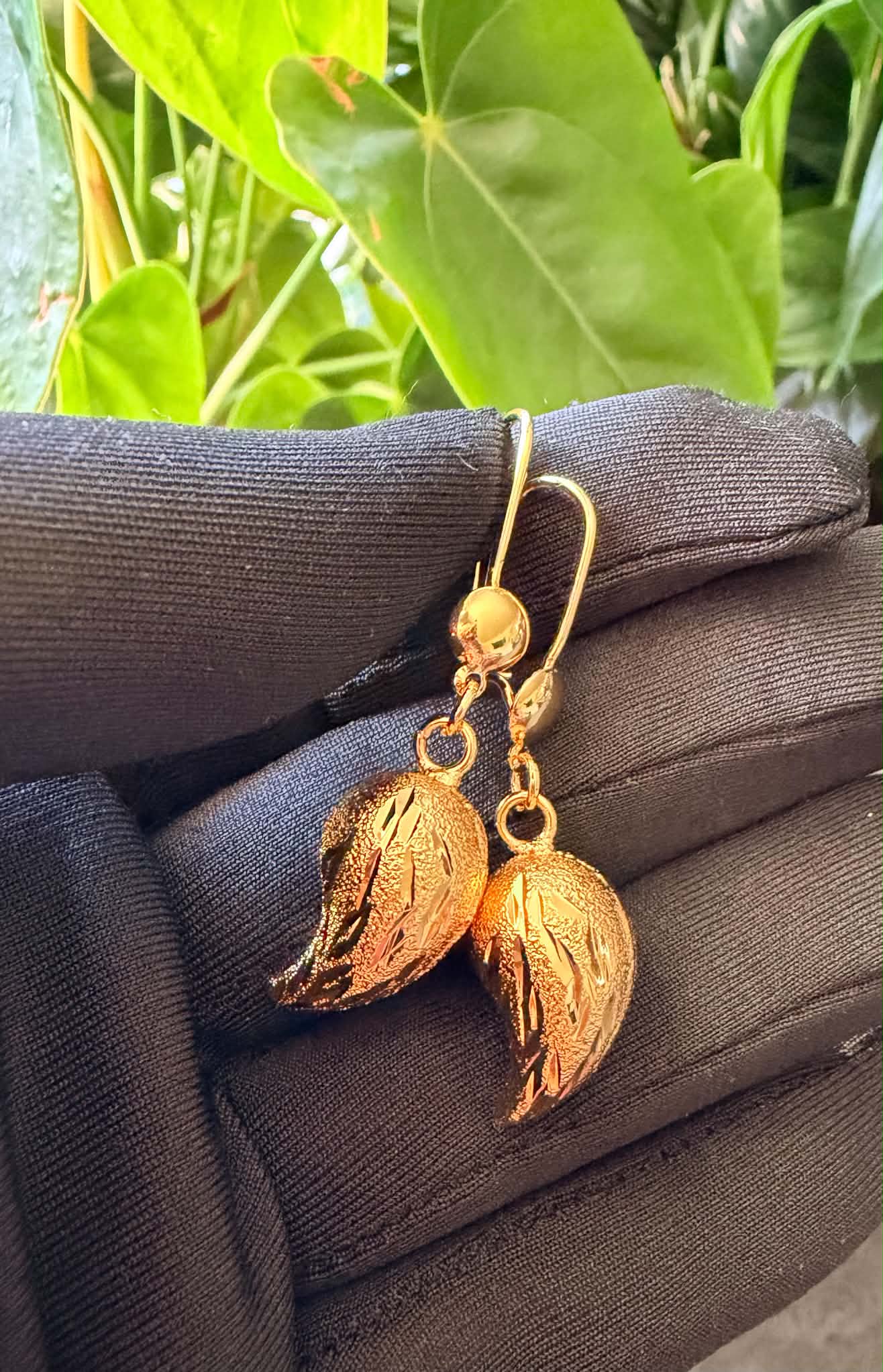 Almond Earrings small