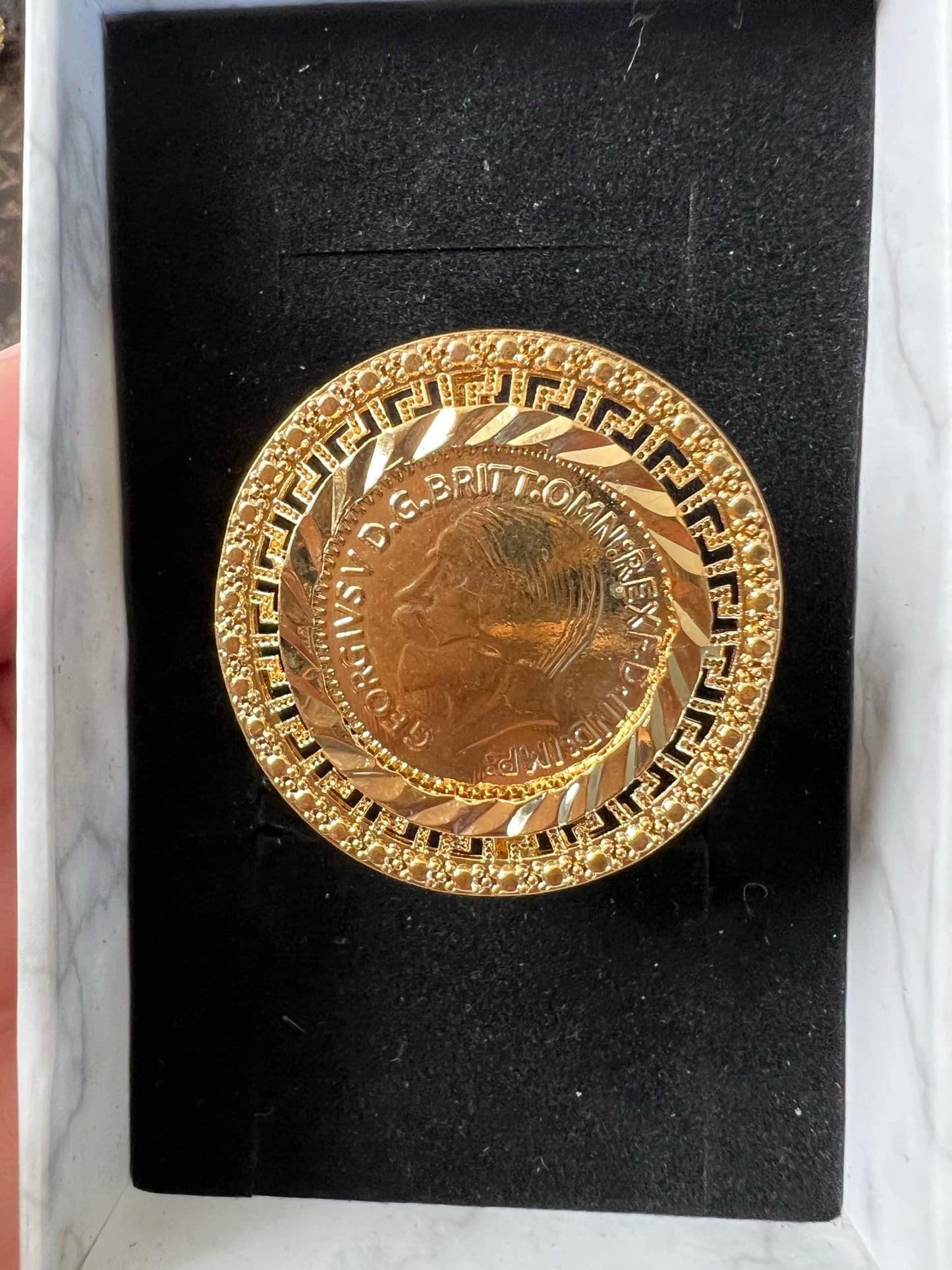 Gold-Plated Ring