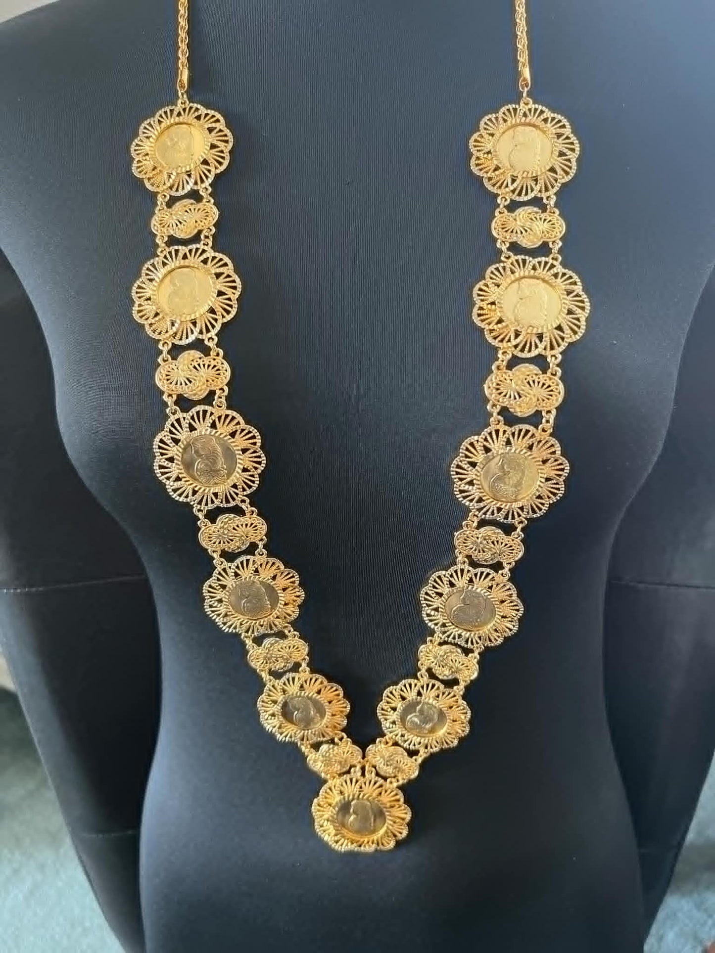 Gold-Plated Kalda Necklace