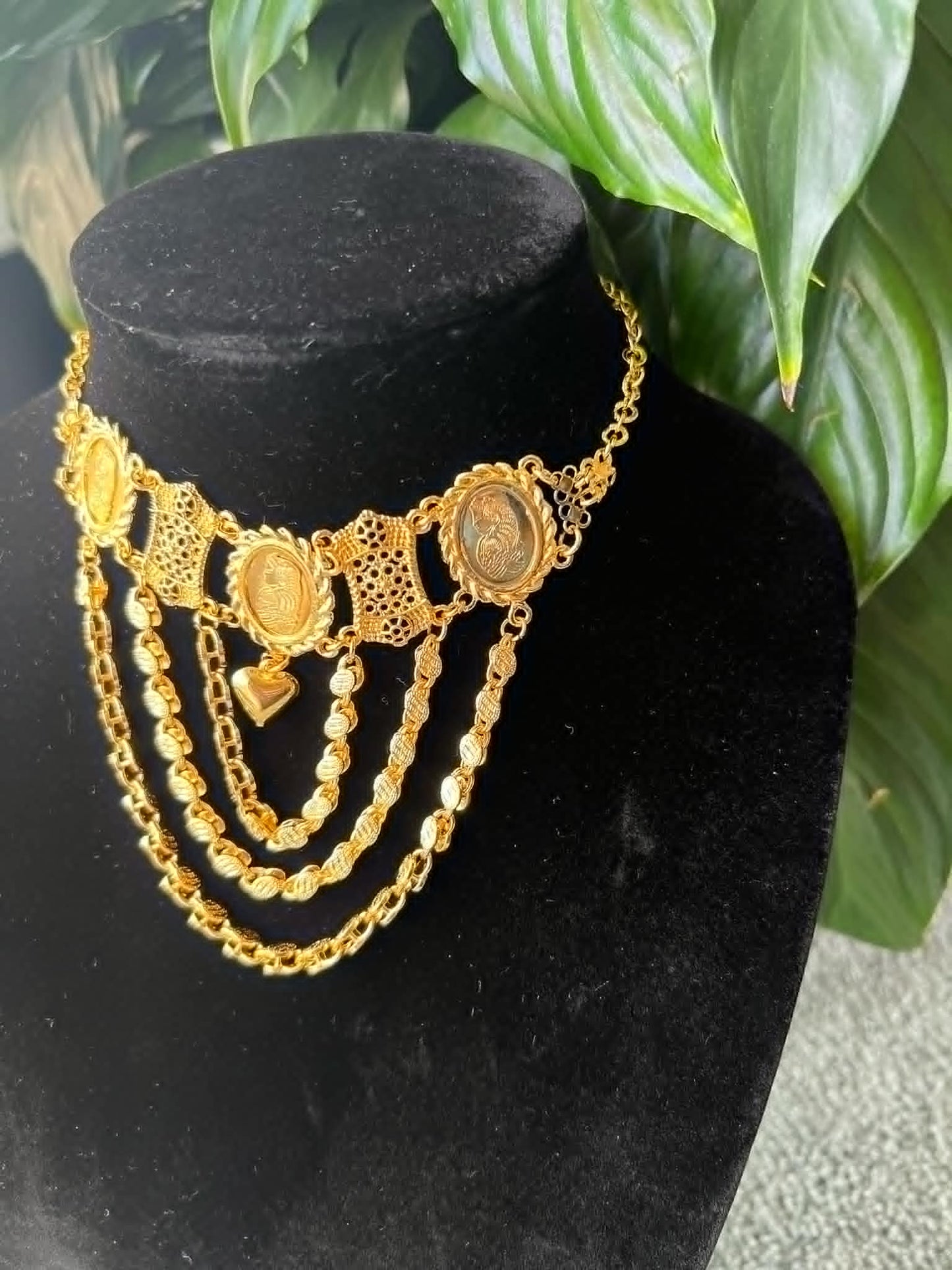 24K Gold-Plated Choker