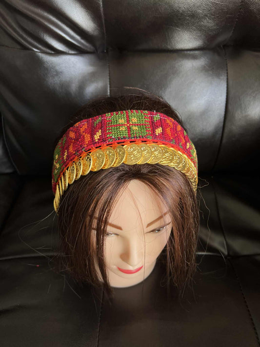 Gold-Plated Coins Headpiece