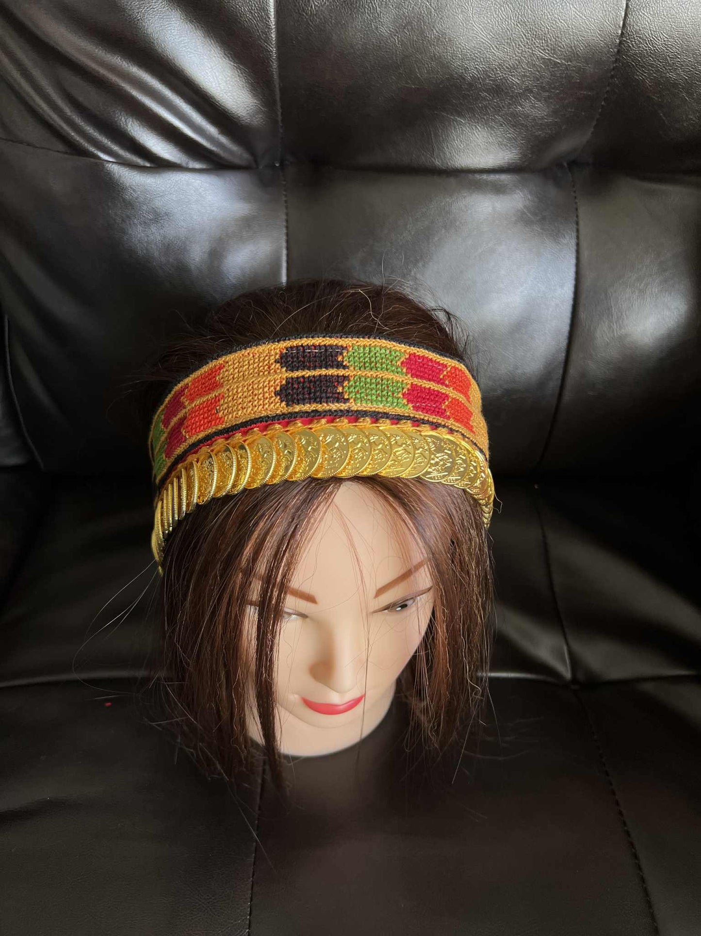 Gold-Plated Coins Headpiece