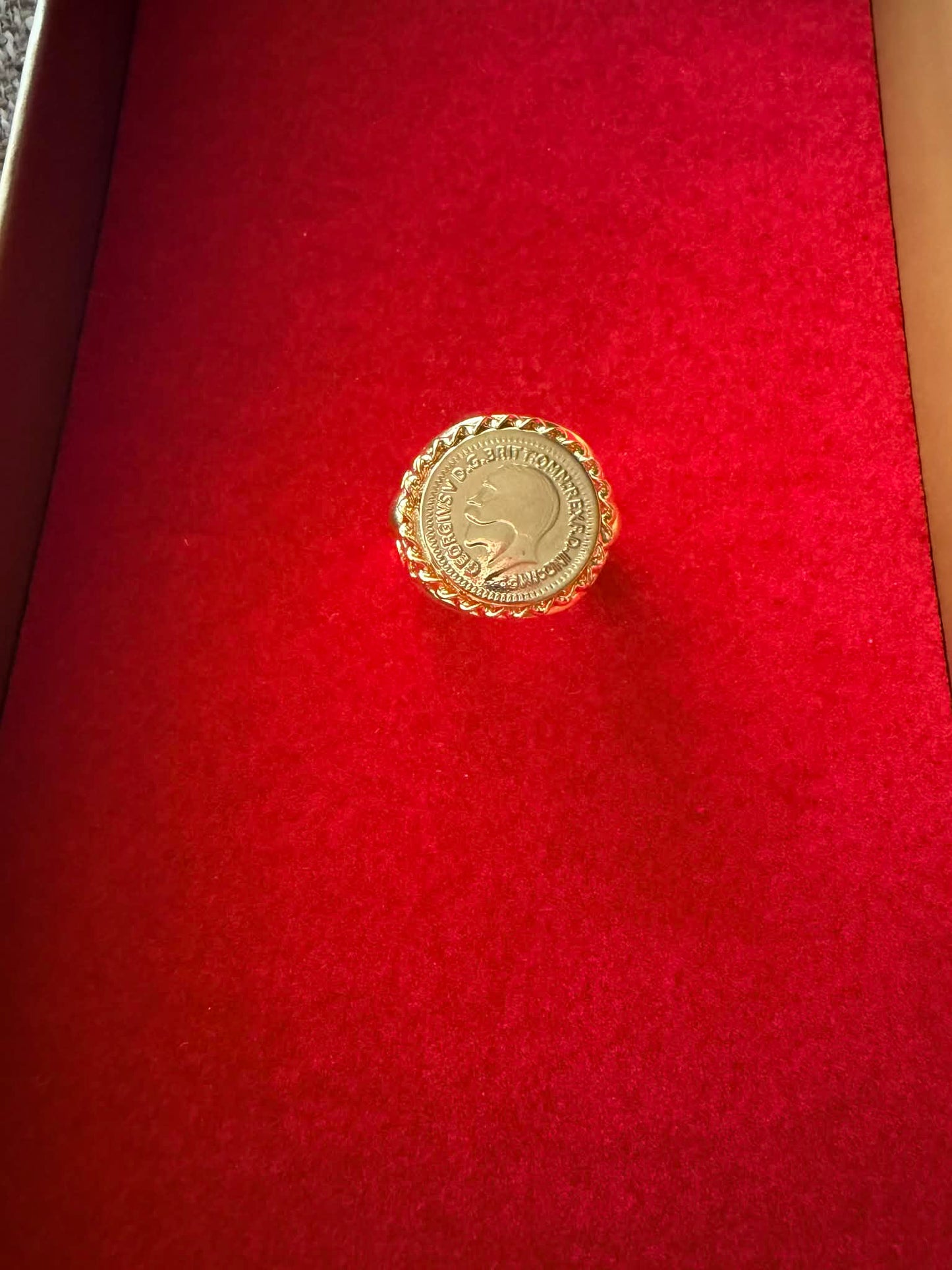 Gold-Plated Ring