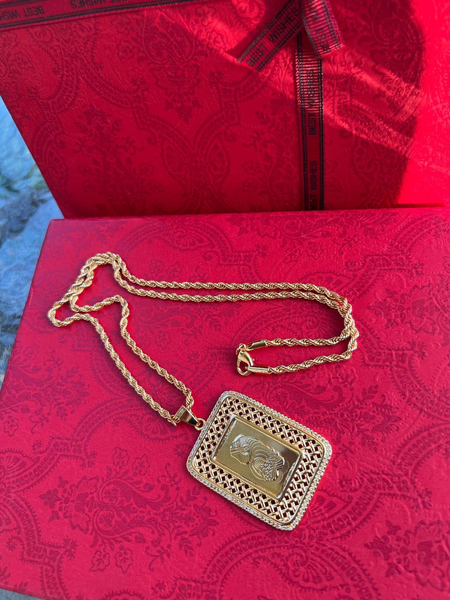 24K Gold Plated Long Necklace