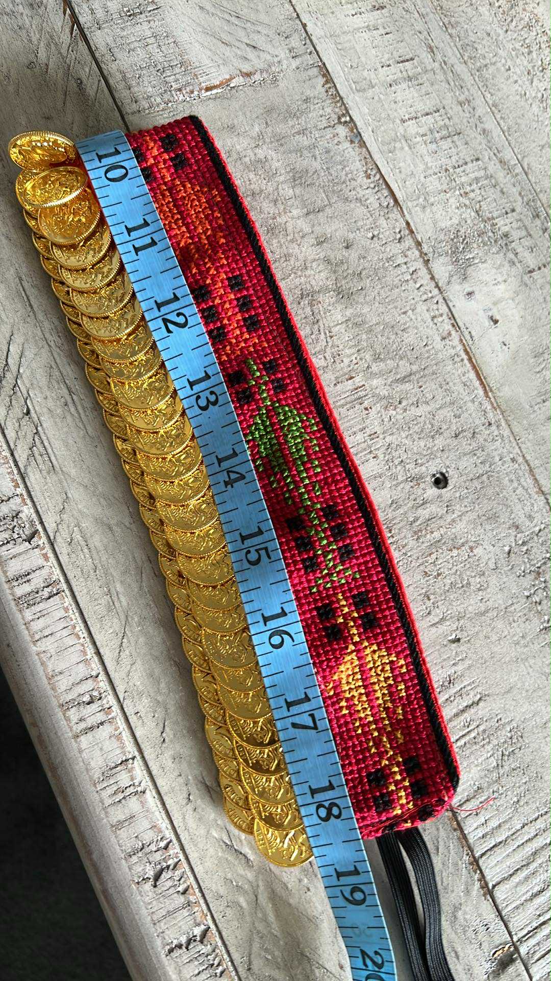 Gold-Plated Coins Headpiece