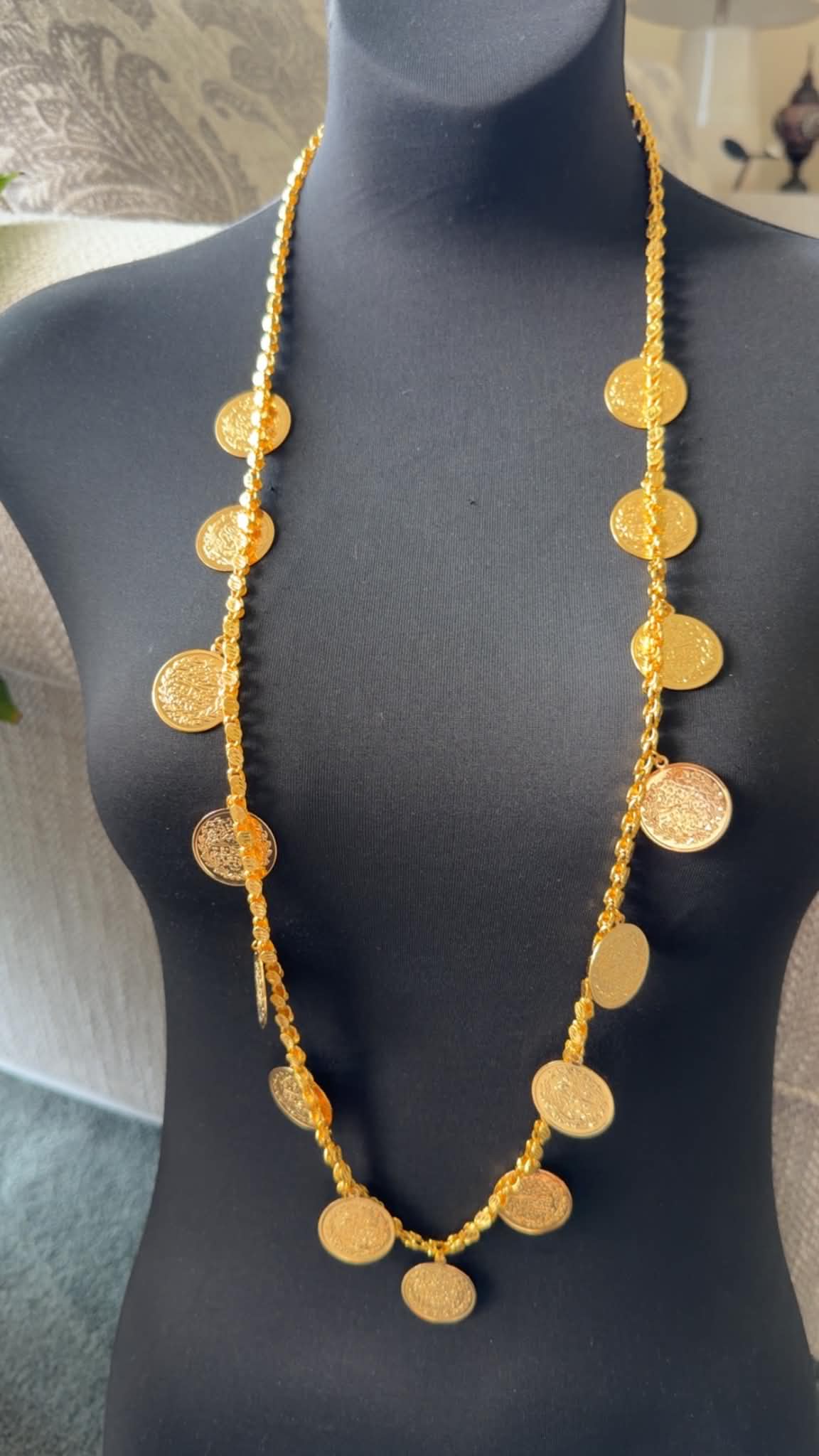 Gold-Plated Kalda Rashadi Coins