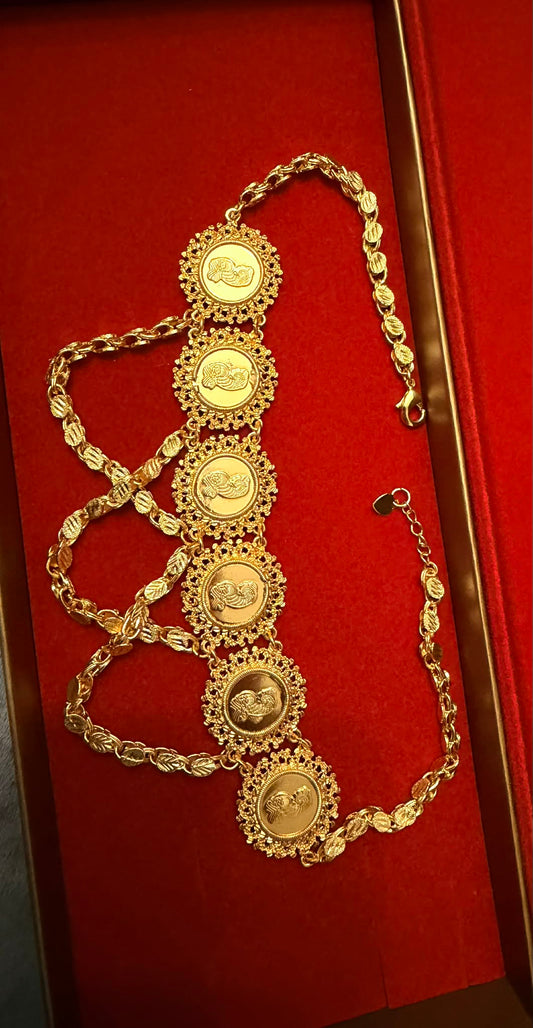 24K Gold-Plated Choker