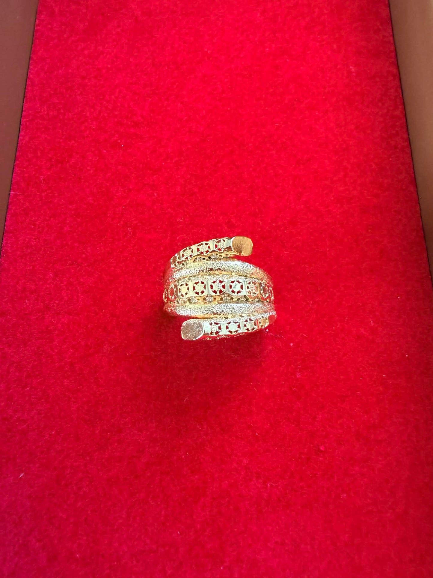 Gold-Plated Ring