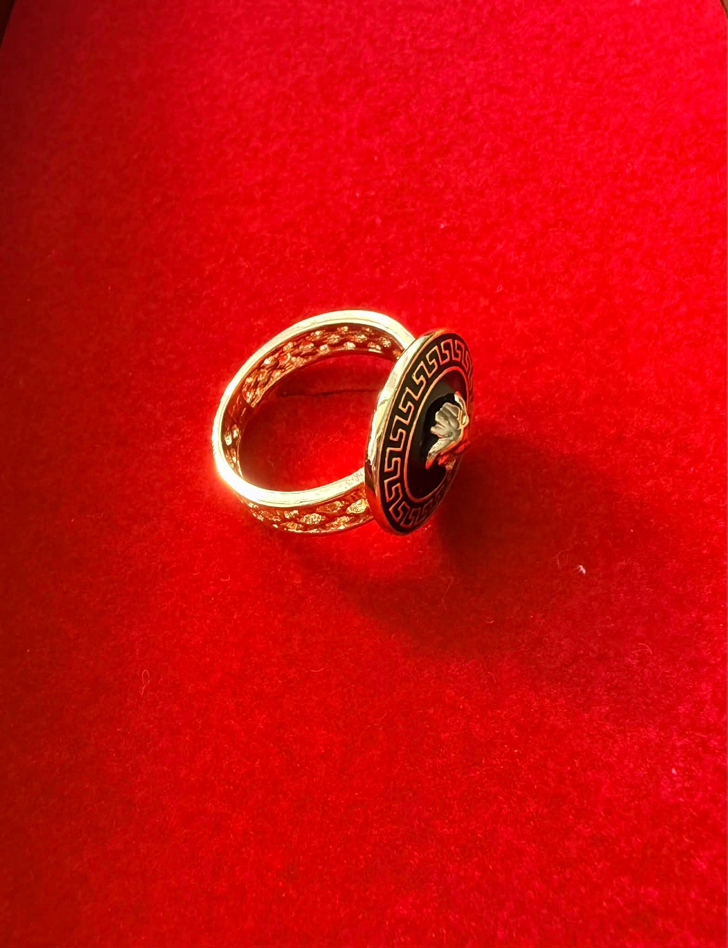 Gold-Plated Ring