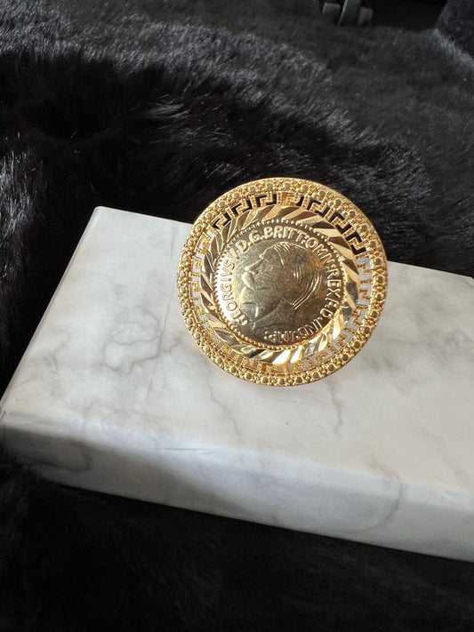 Gold-Plated Ring