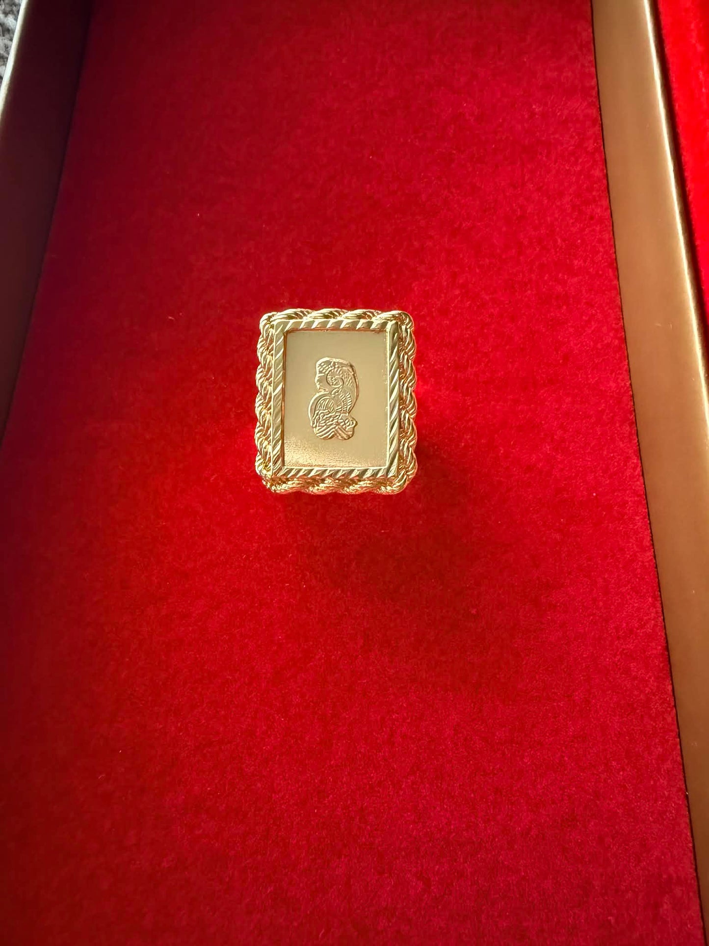 Gold-Plated Ring