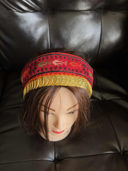 Gold-Plated Coins Headpiece