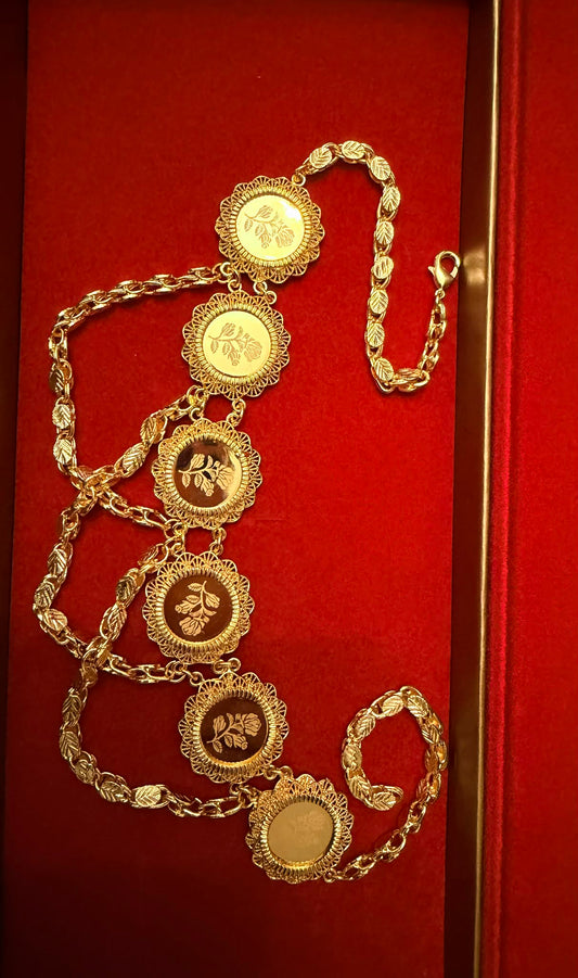 24K Gold-Plated Choker