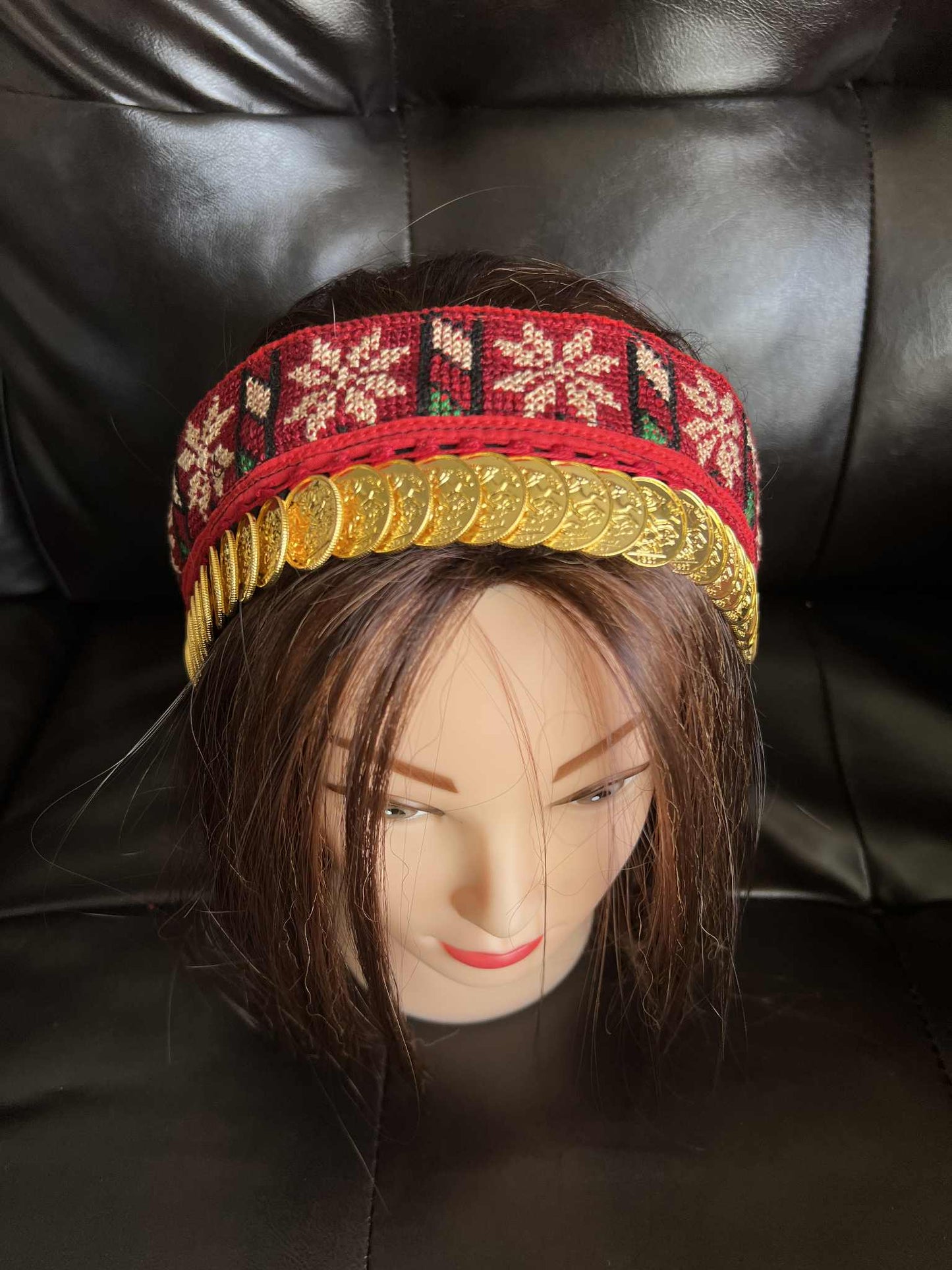 Gold-Plated Coins Headpiece