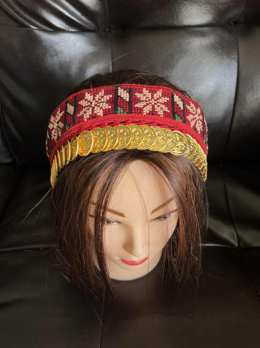 Gold-Plated Coins Headpiece
