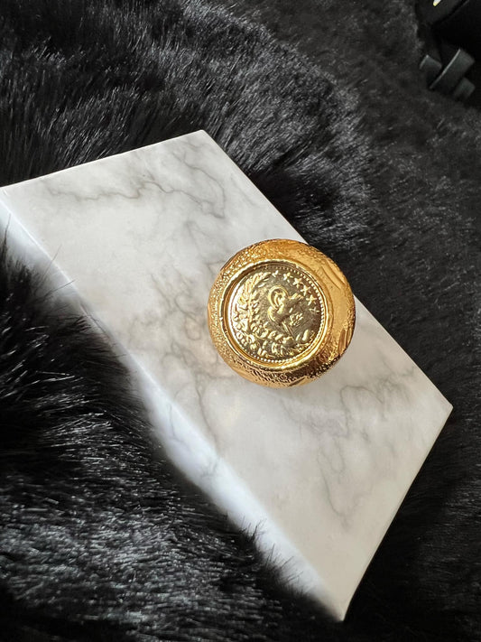 Gold-Plated Ring