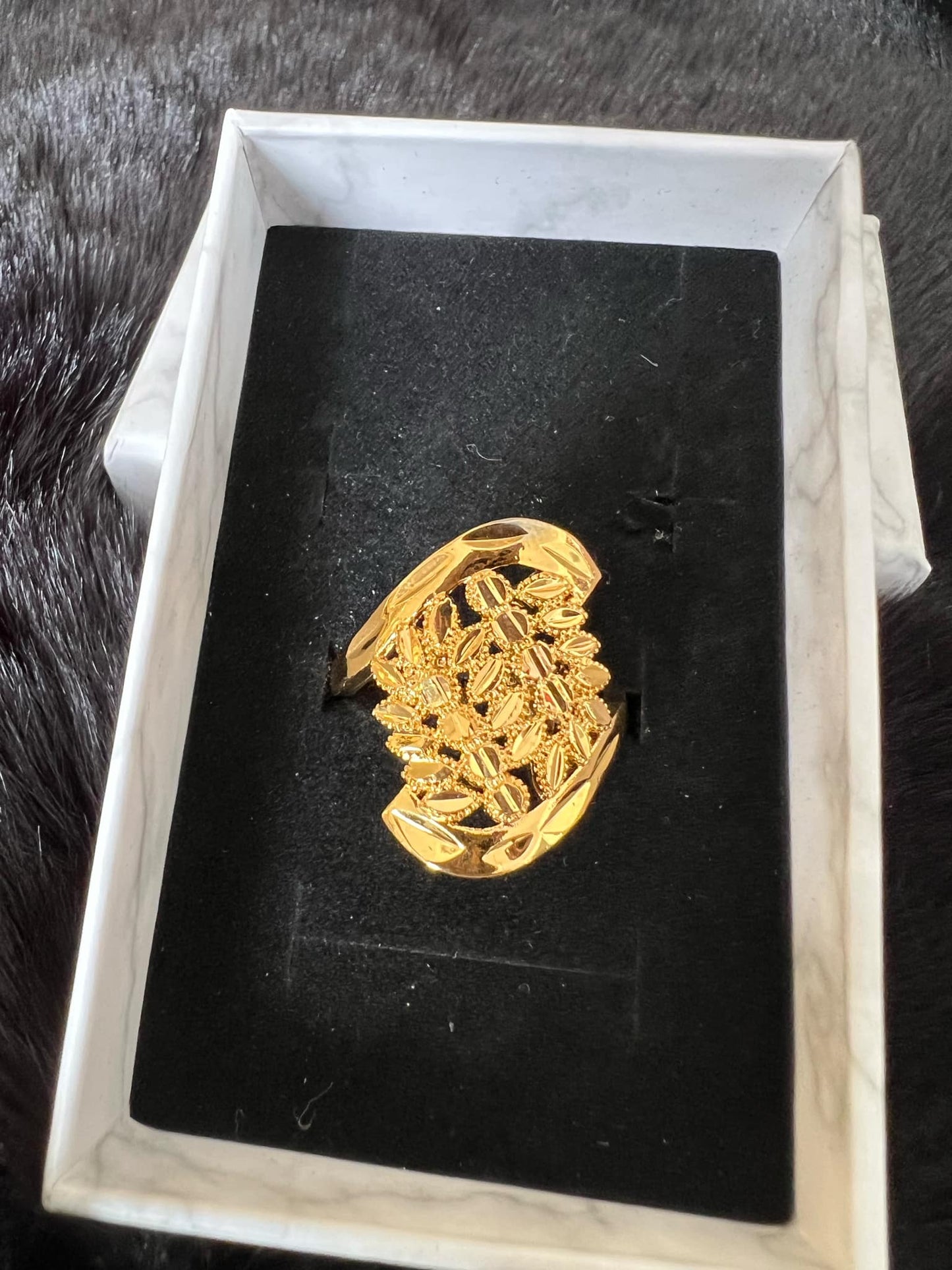 Gold-Plated Ring