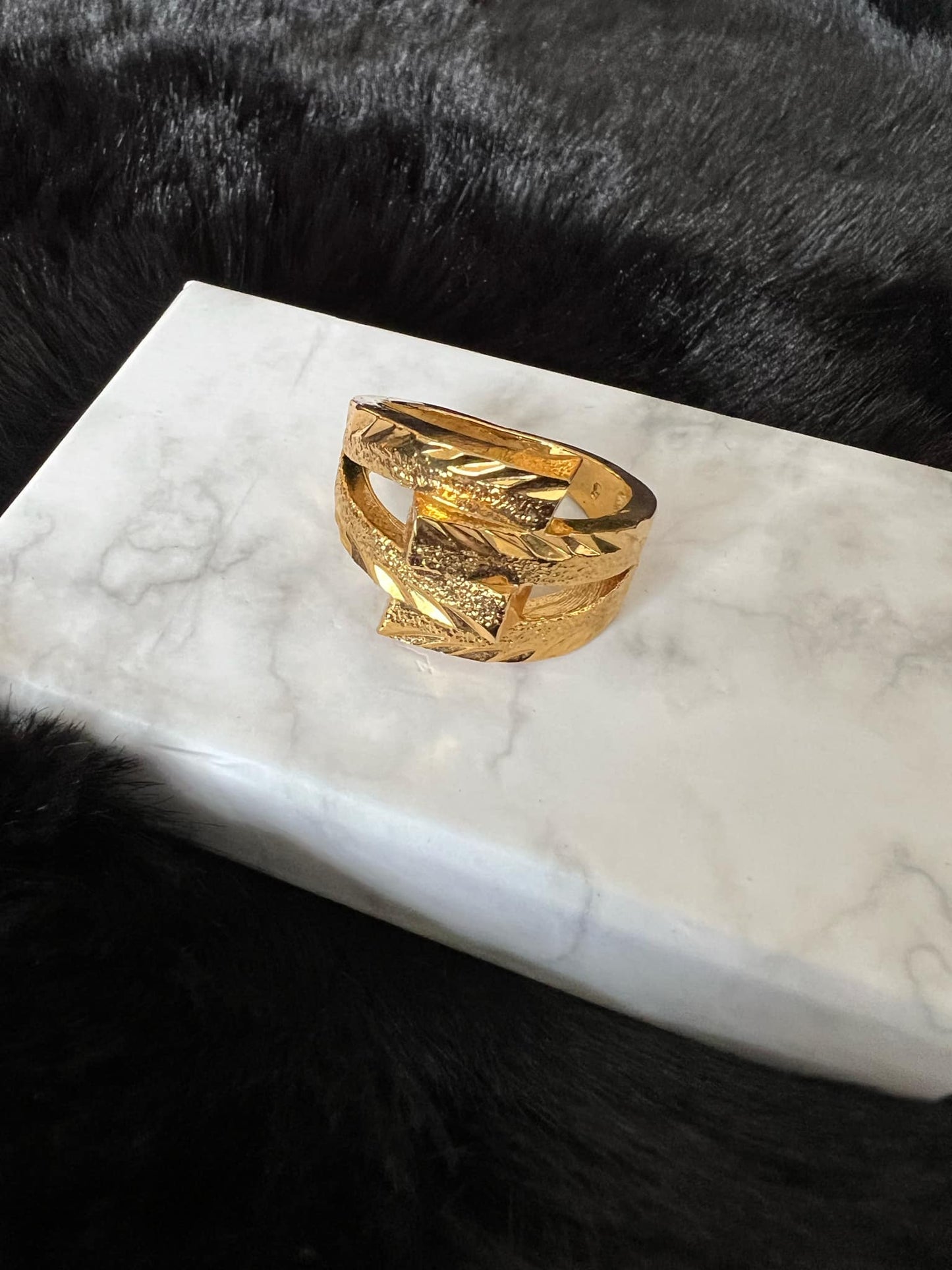 Gold-Plated Ring