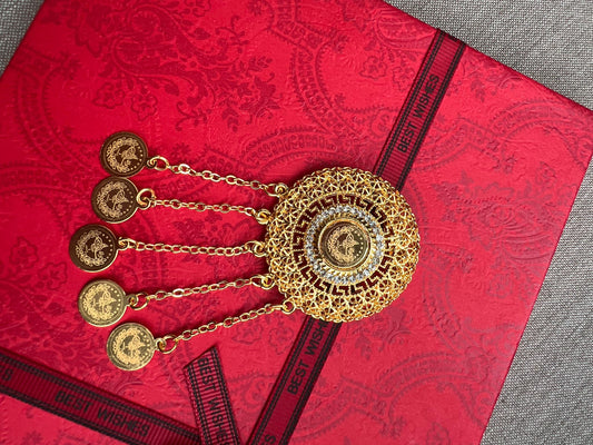 Elegant Framed Brooch