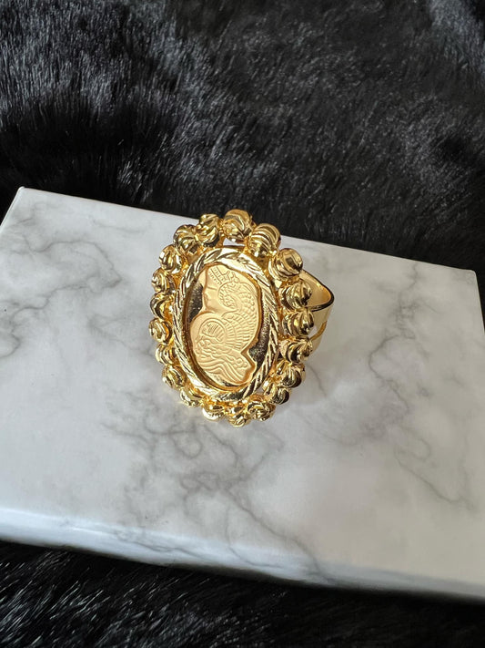 Gold-Plated Ring