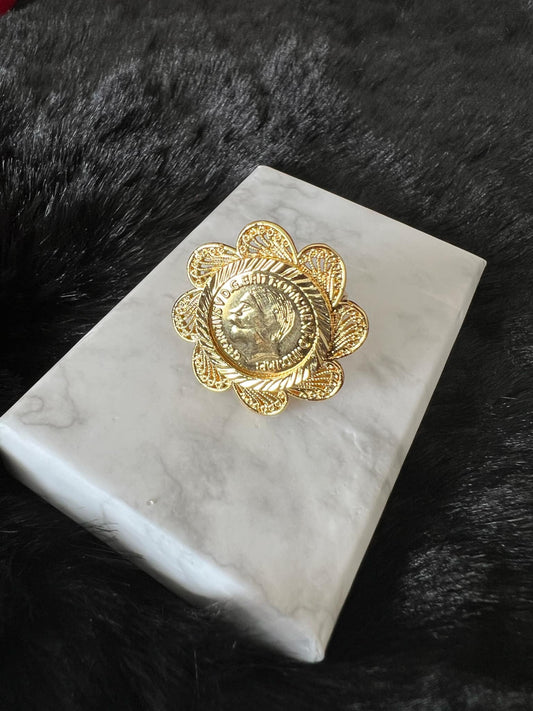 Gold-Plated Ring