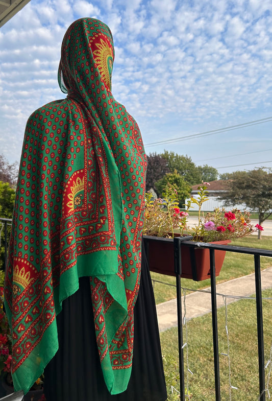 Soft material hijab