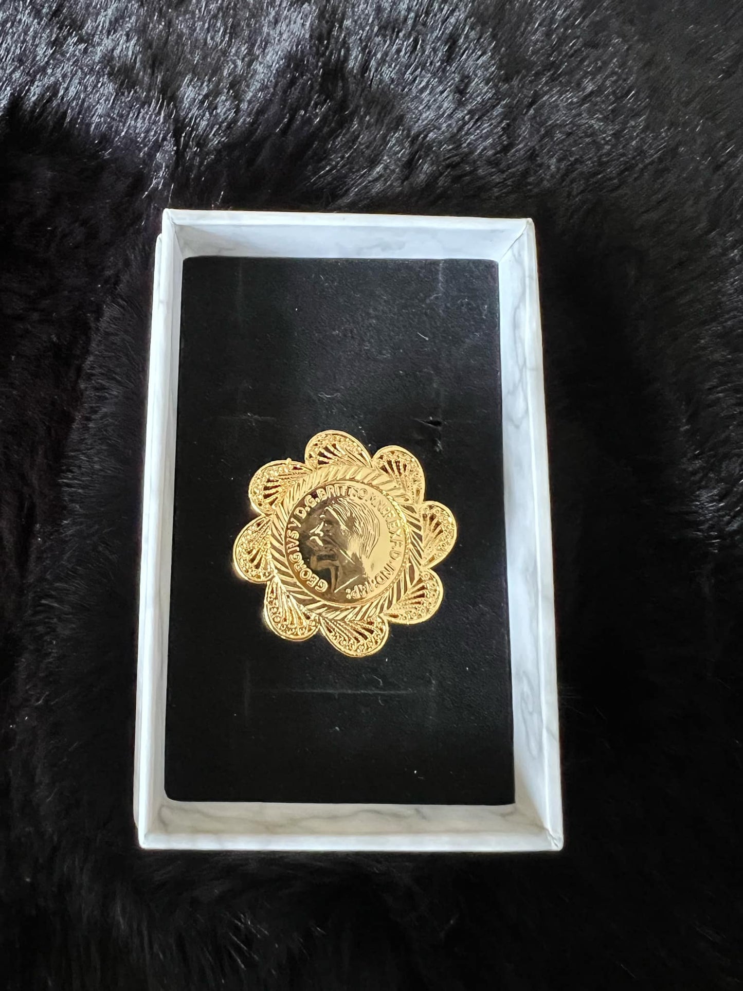 Gold-Plated Ring