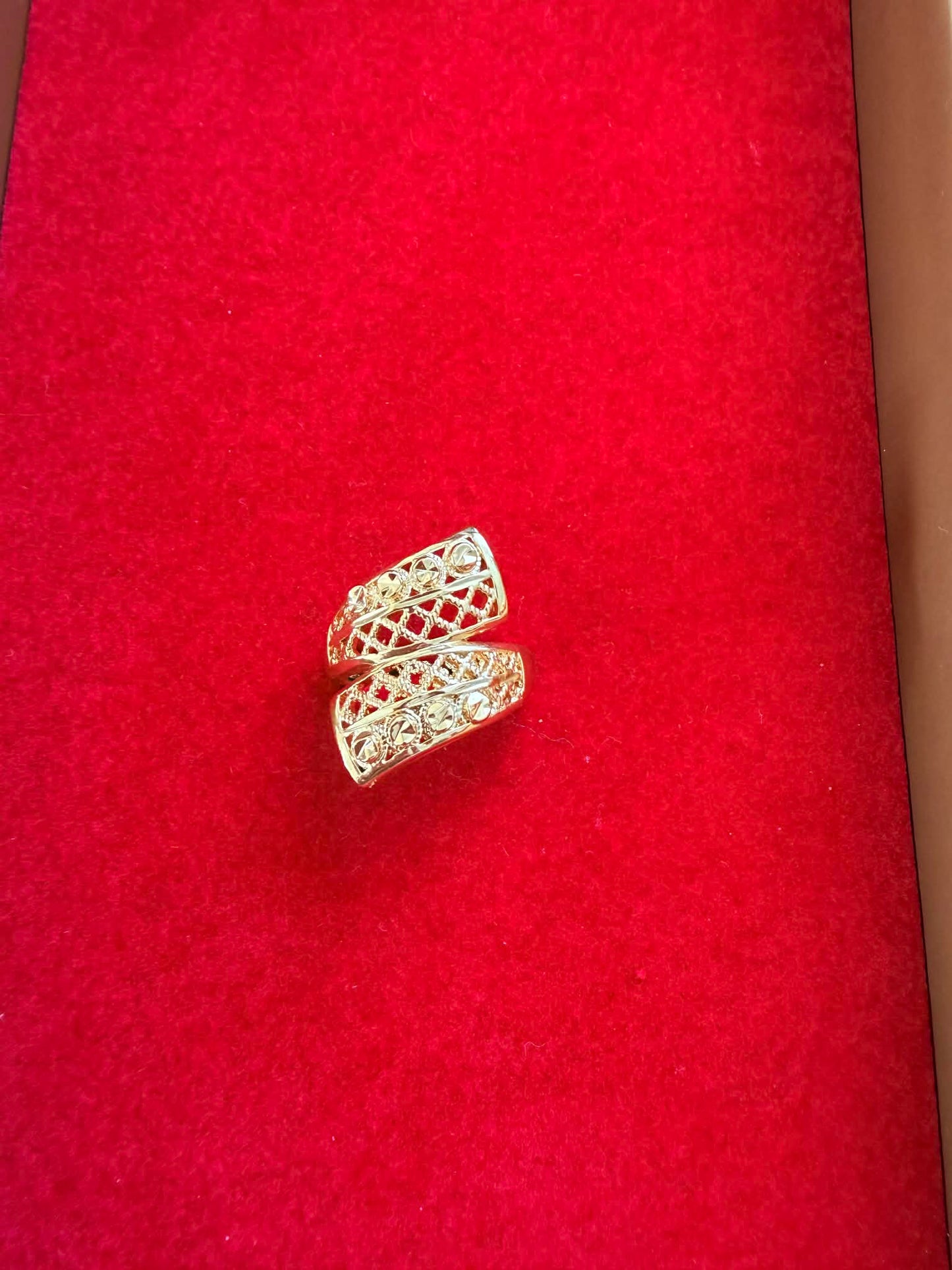 Gold-Plated Ring