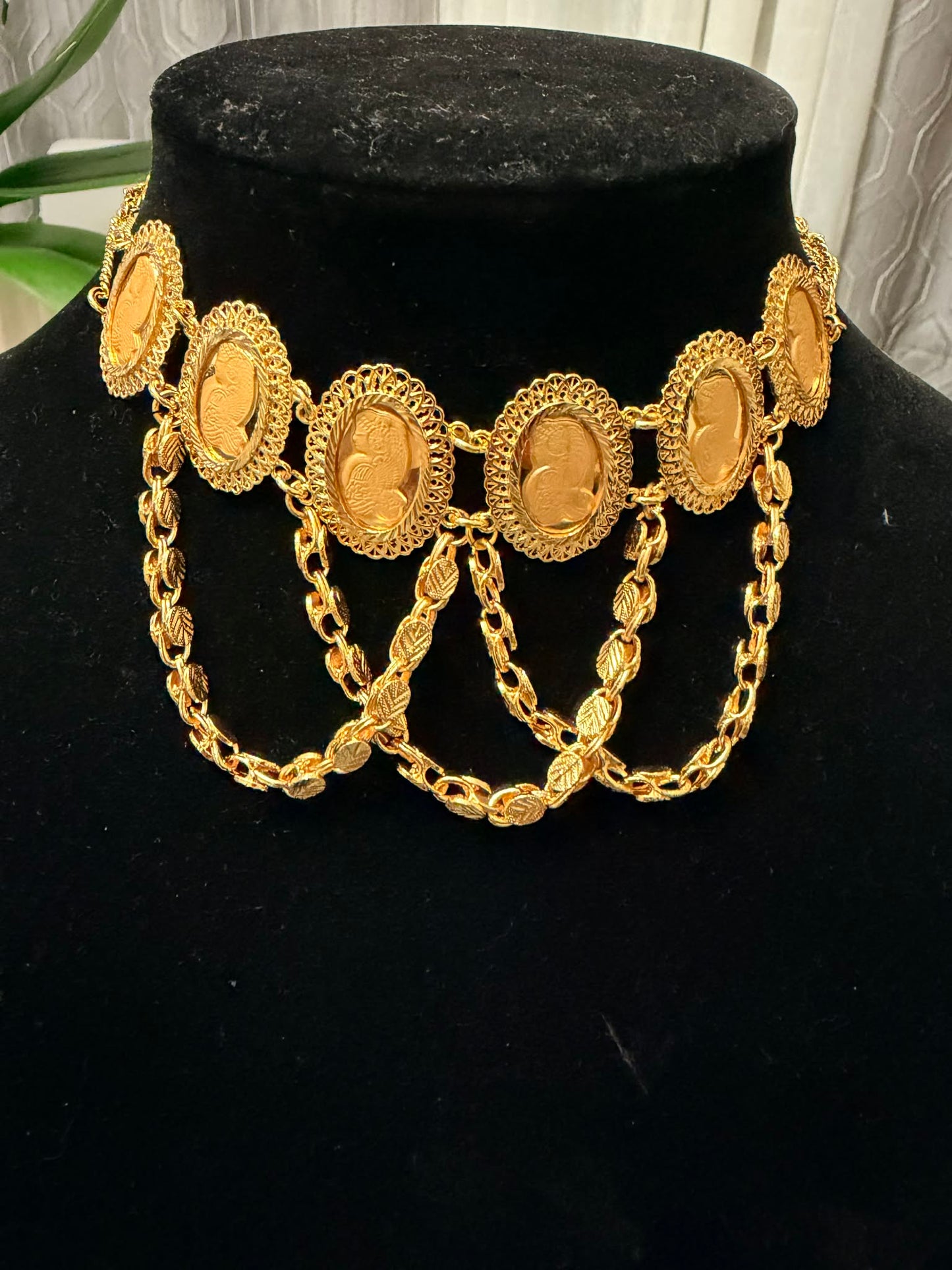 24K Gold-Plated Choker