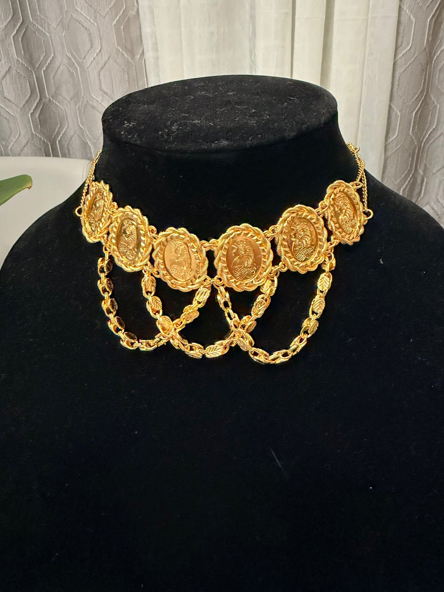 24K Gold-Plated Choker