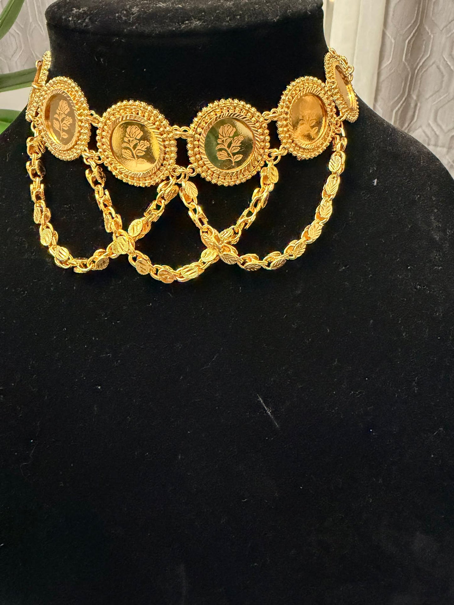 24K Gold-Plated Choker