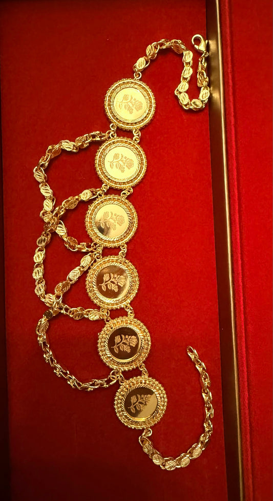 24K Gold-Plated Choker
