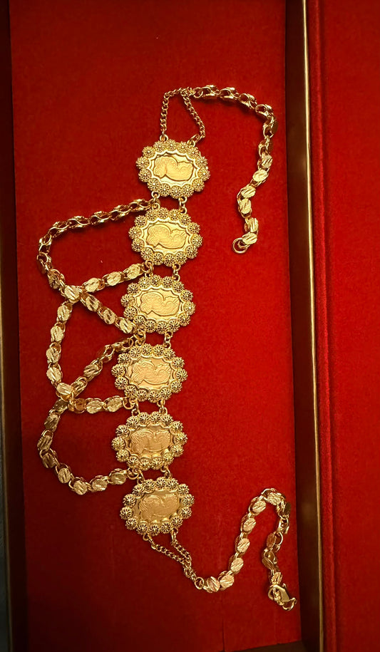 24K Gold-Plated Choker