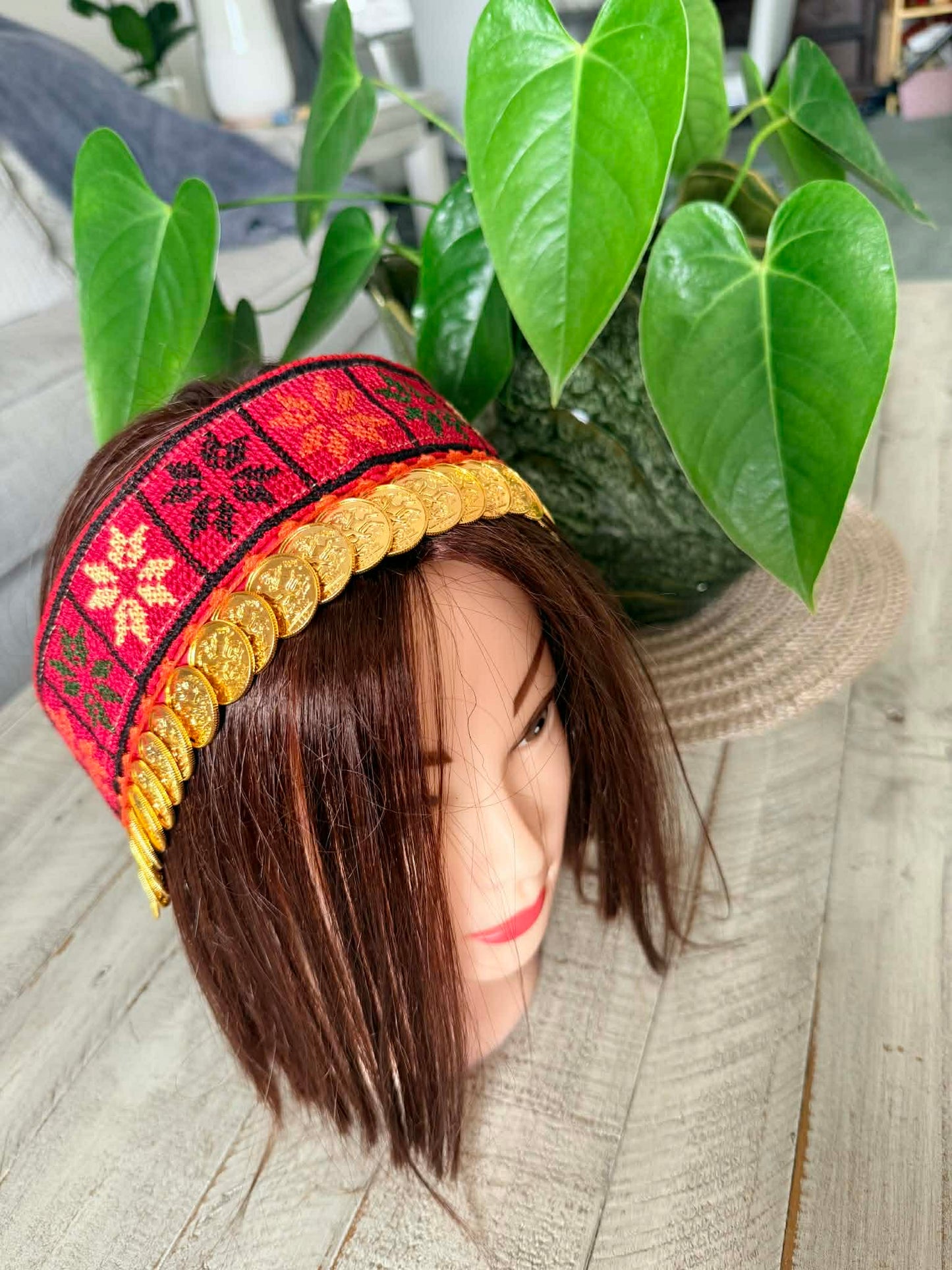 Gold-Plated Coins Headpiece