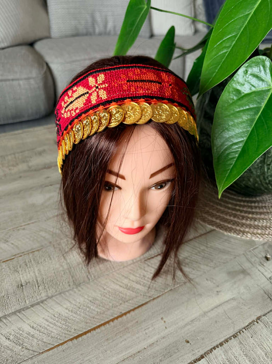 Gold-Plated Coins Headpiece