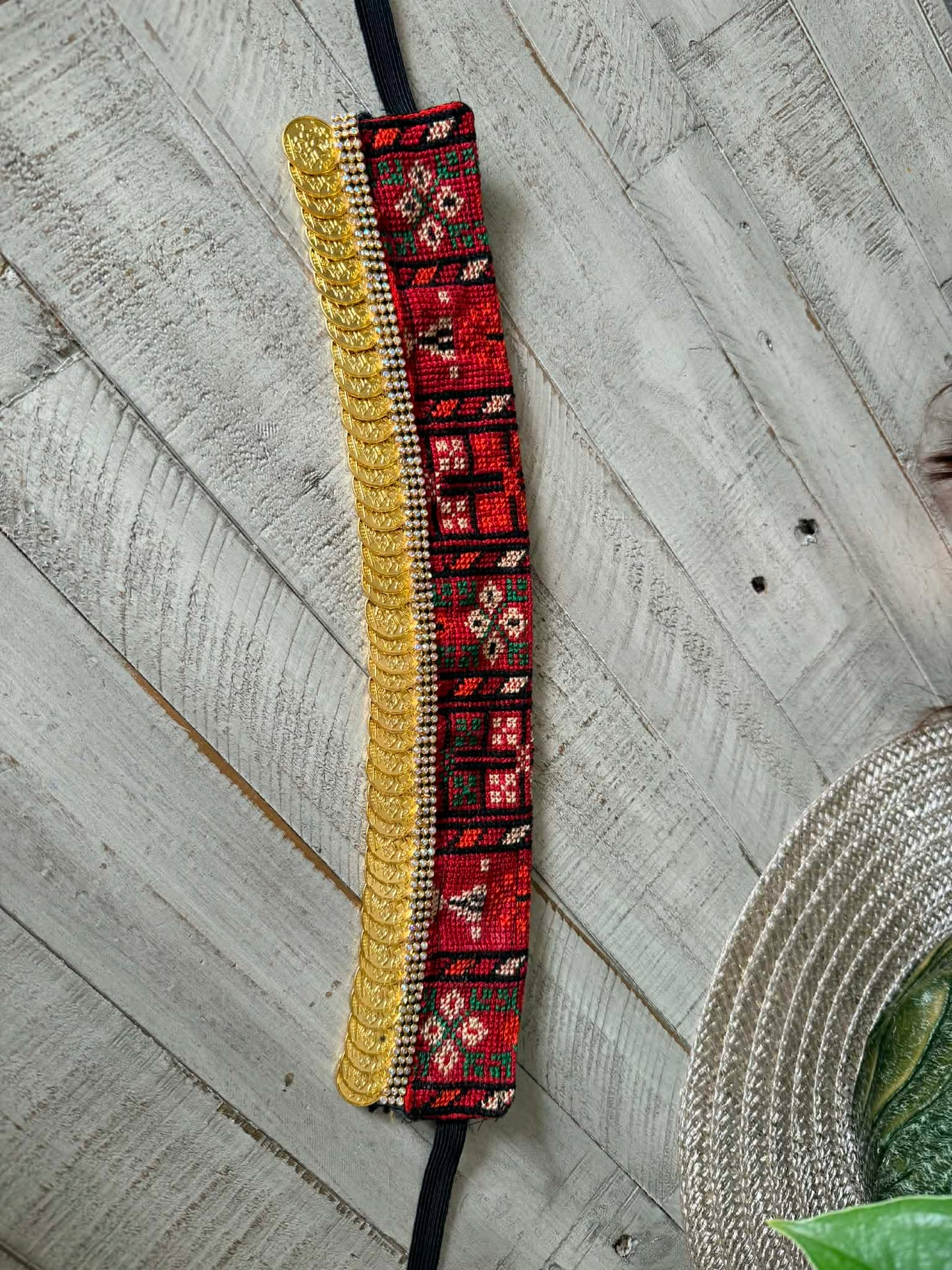 Gold-Plated Coins Headpiece