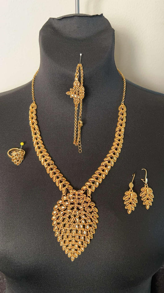 4 Pieces Gold-Plated Set