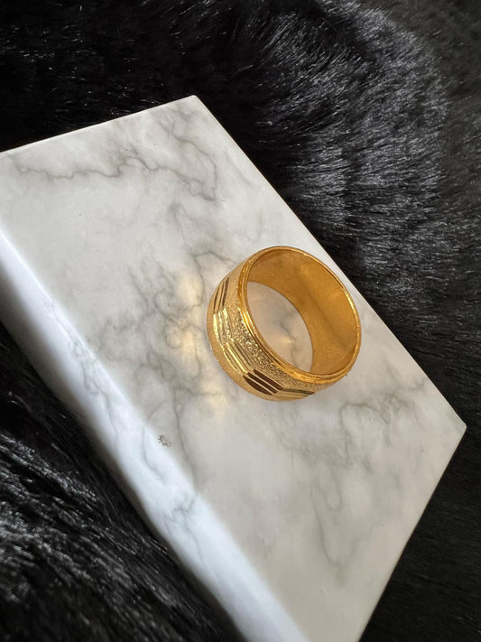Gold-Plated Ring