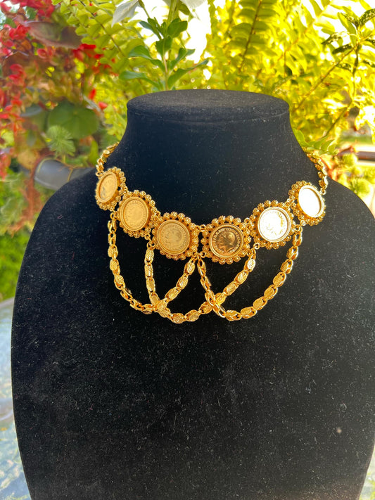 24K Gold-Plated Choker