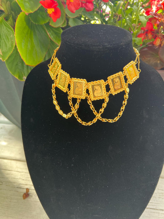 24K Gold-Plated Choker
