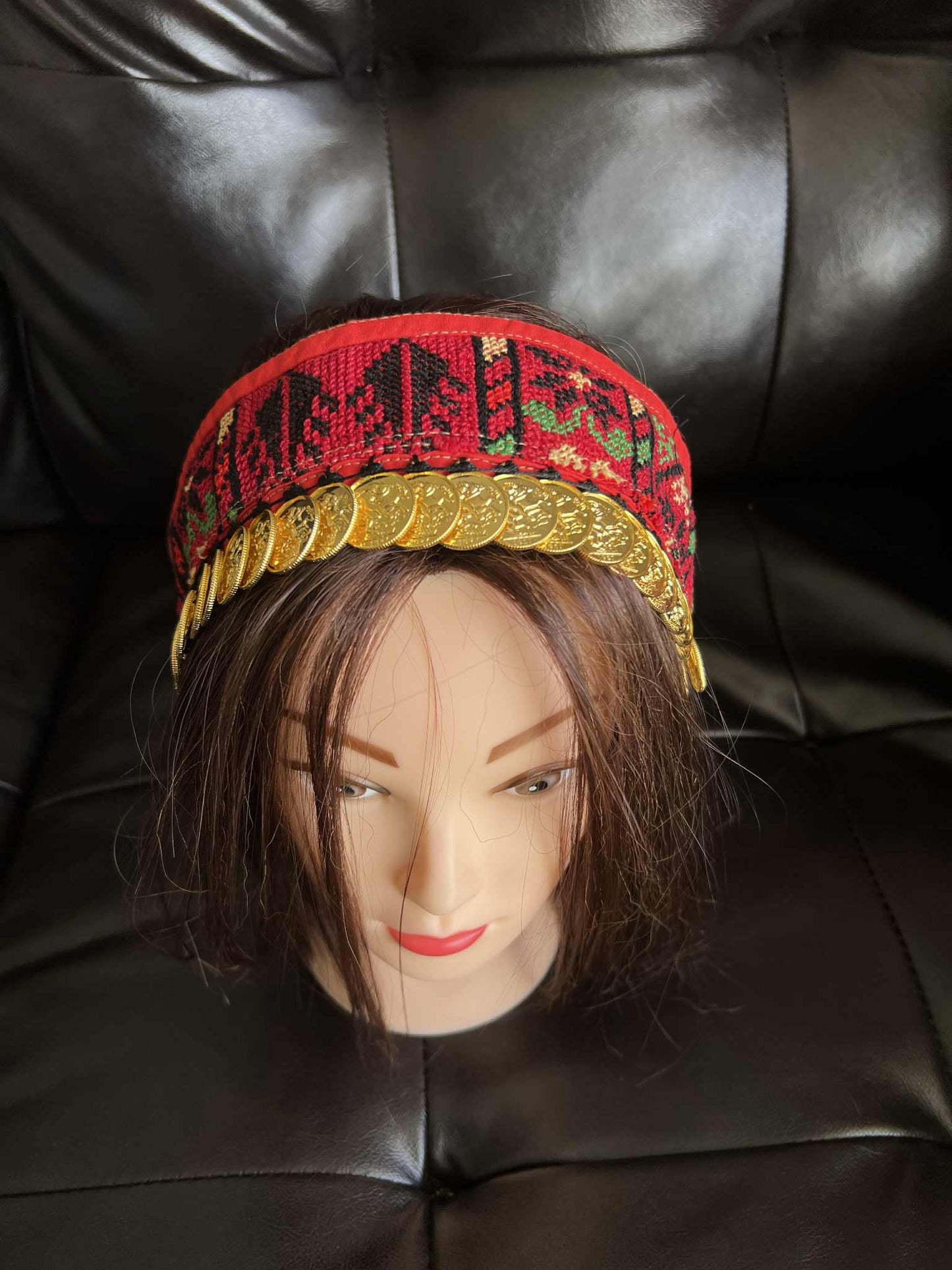 Gold-Plated Coins Headpiece