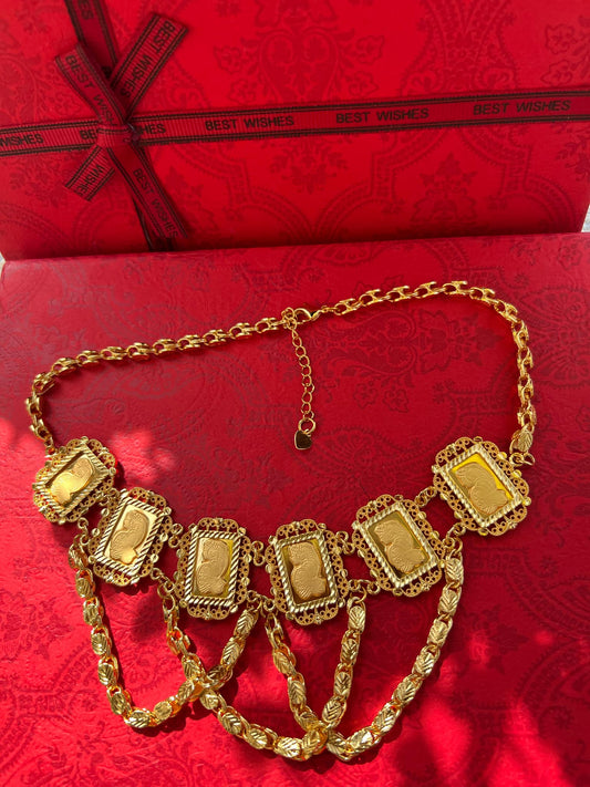 24K Gold-Plated Choker